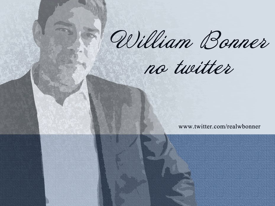 William Bonner no Twitter