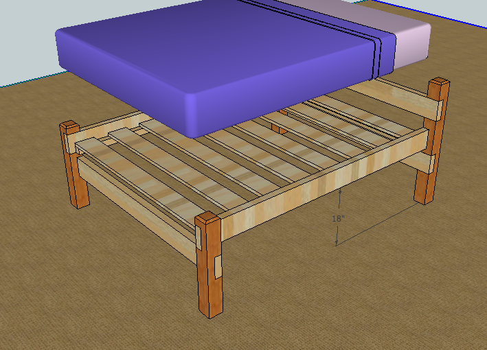 Woodwork Wooden Bed Frame Plans Queen PDF Plans