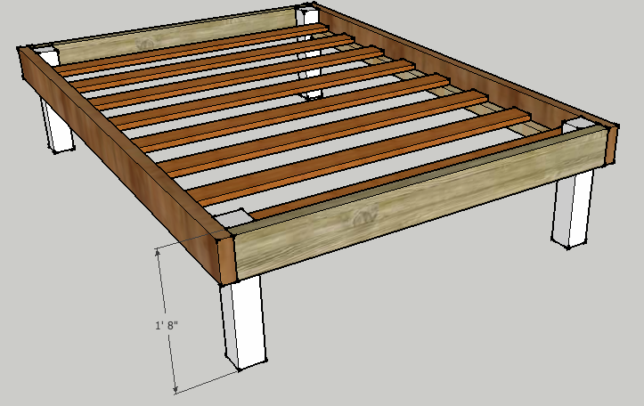 Queen Bed Frame Plans