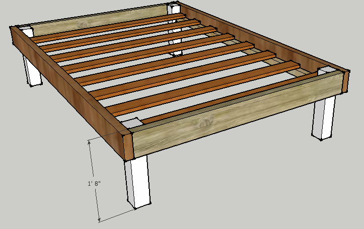 Queen Size Bed Frame Plans