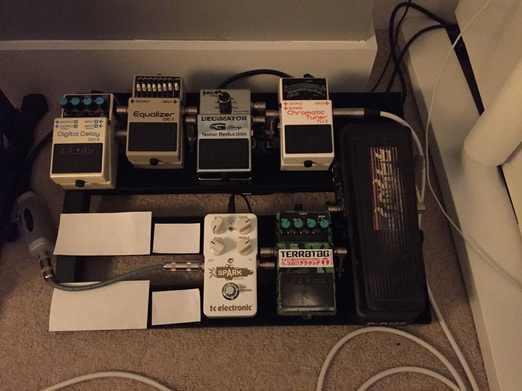 Critique my new pedalboard and signal flow! RigTalk