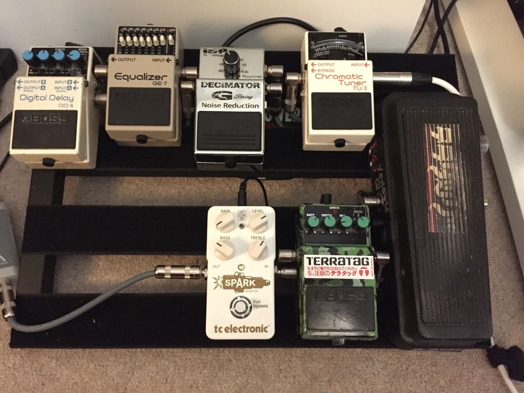 Critique my new pedalboard and signal flow! RigTalk