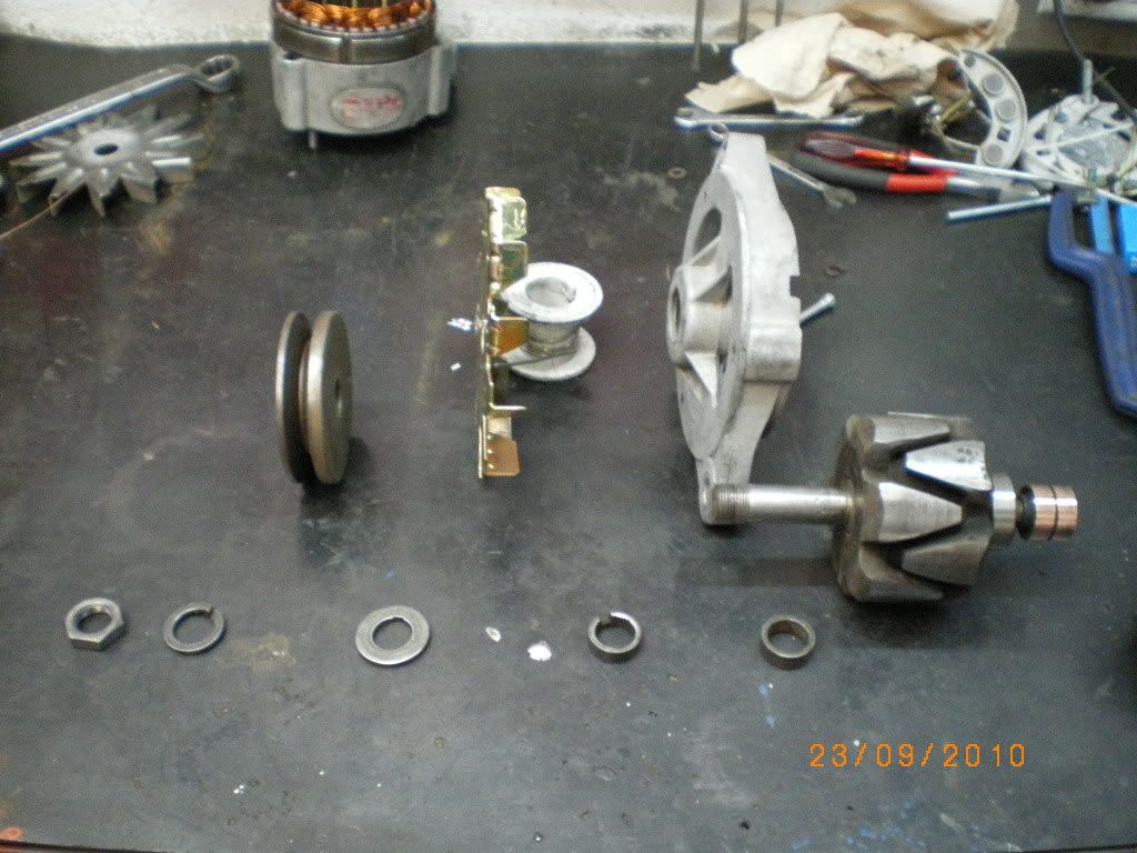 Alternador 12V 60Amp Indiel (Reparacion completa)