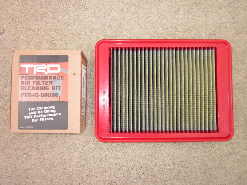 TRD Air Filter and Cleaning Kit Available Toyota 4Runner Forum