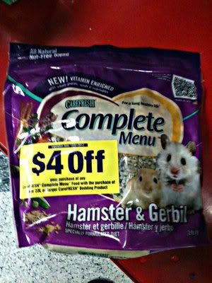 carefresh hamster food