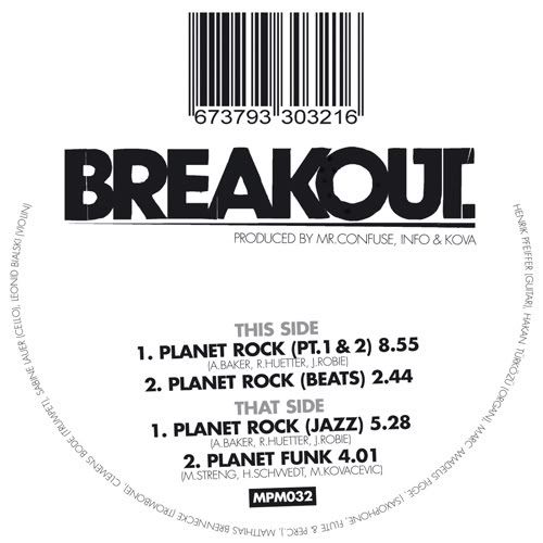 Breakout - Planet Rock - EP Breakout - Planet Rock - EP - Cover