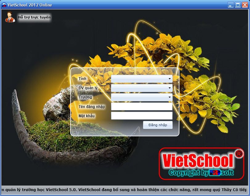 Hướng dẫn cập nhật phần mềm VietSchool