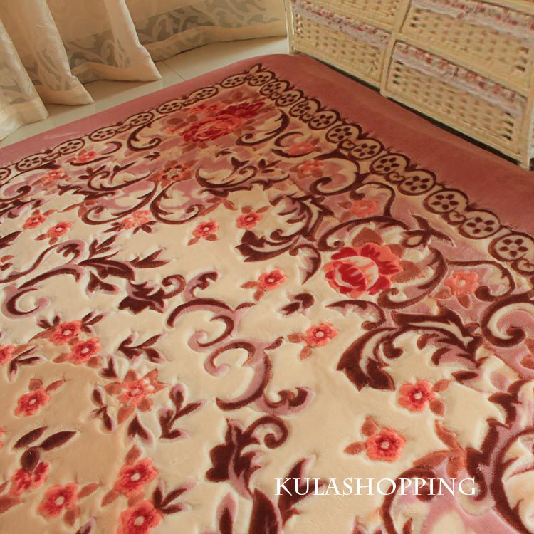 Pink European Rose Floral Floor Mat Rug Carpet Victorian Style A eBay