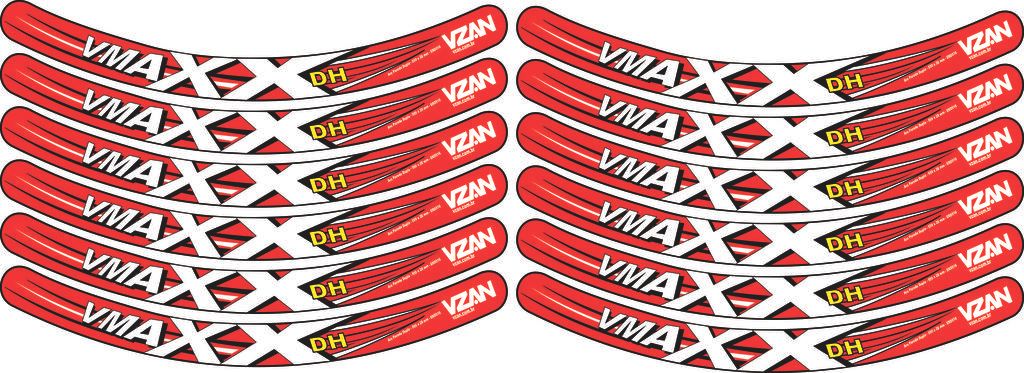 Kit Adesivos Rodas V Zan V Maxx Disc Bike Mtb 12 Un R Aparador De Pelos Nariz ~ Kit Adesivos Rodas V Zan V Maxx Disc Bike Mtb 12 Un R
