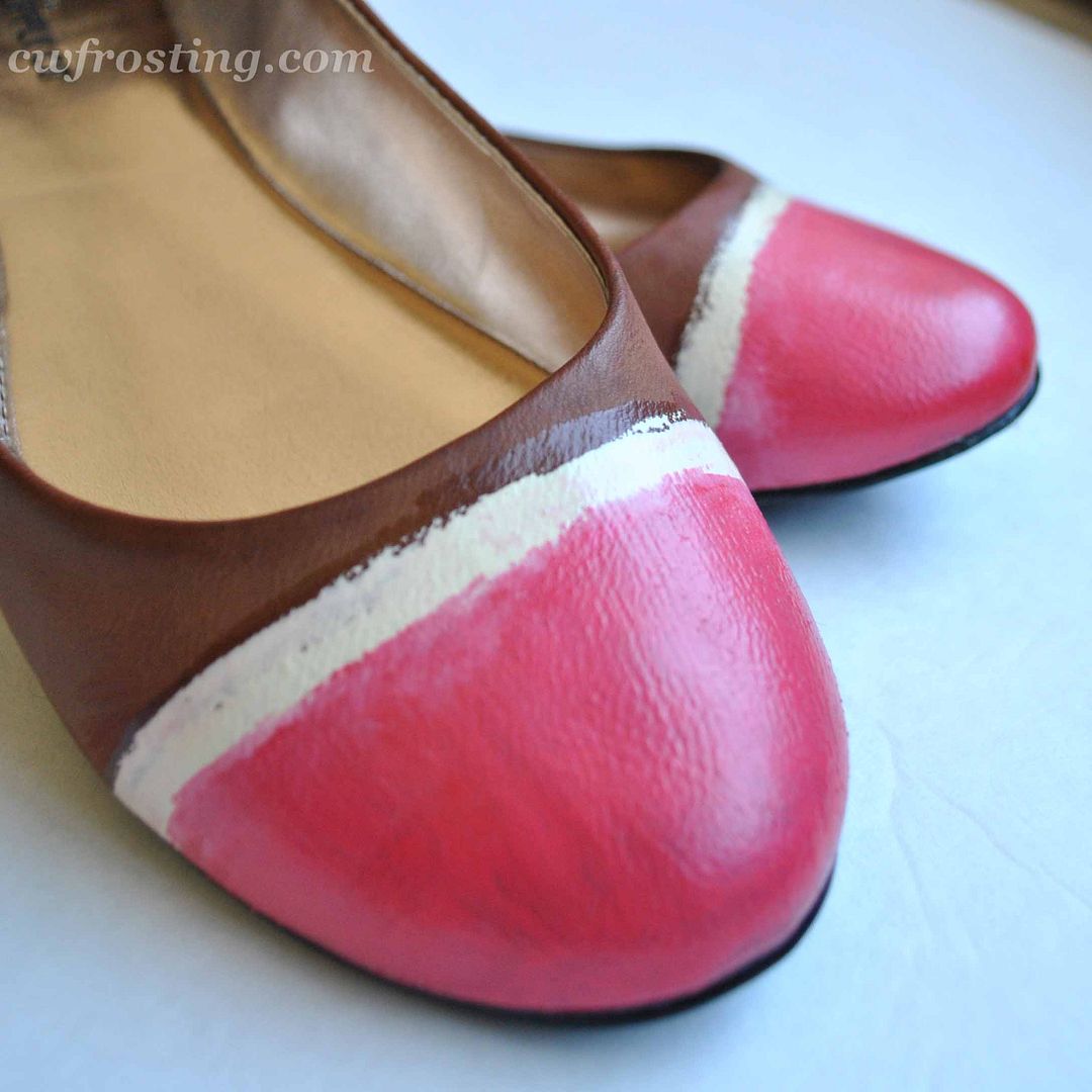 handpainted flats