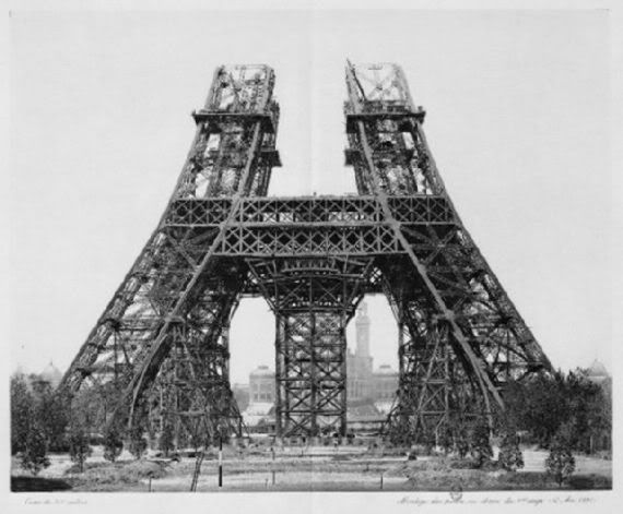eiffel tower construction 14 [Gambar Menarik] Pembinaan Eiffel Tower