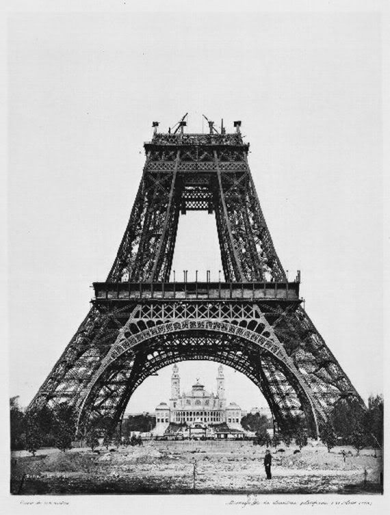 eiffel tower construction 15 [Gambar Menarik] Pembinaan Eiffel Tower