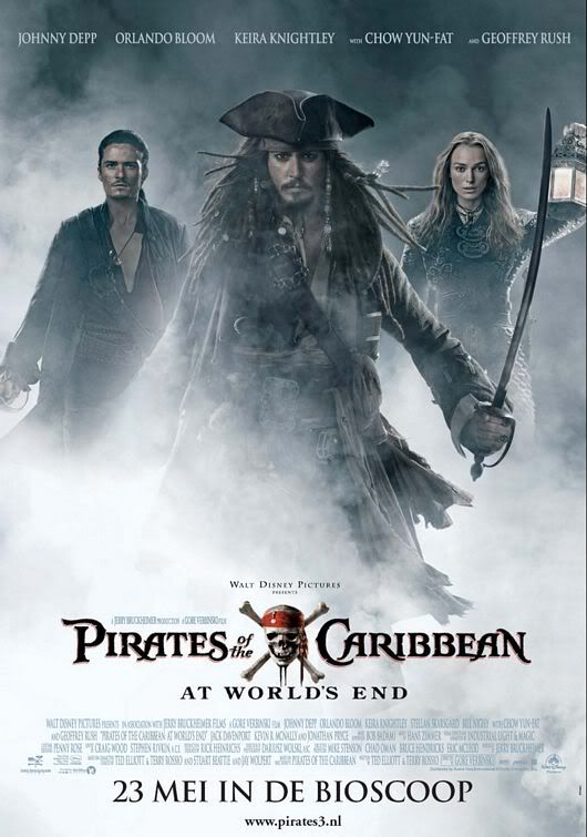 pirates of the caribbean at worlds end 10 Filem Termahal di dunia