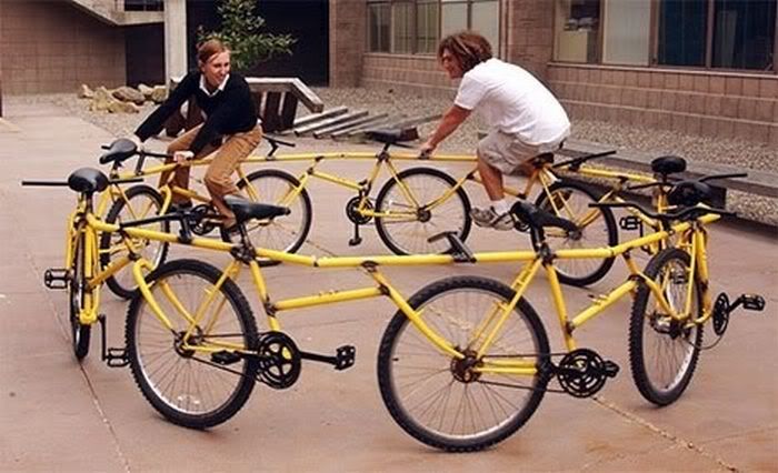 weird and funny bicycles 9 [Gambar Menarik] Pelbagai Jenis Basikal