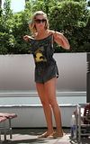 hot celebrity Ashley Tisdale In Bikini Again