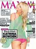 hot celebrity Katrina Bowden Burning Up Maxim Feb 2012