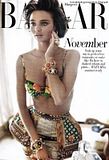 hot celebrity Miranda Kerr Harper's Bazaar Australia November 2011