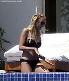 hot celebrity Nicole Richie In Bikini Showing Her New Boobs