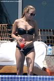 hot celebrity Nicole Richie In Bikini Showing Her New Boobs