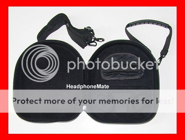 NEW HeadphoneMates Headphone Carrying Case for ATH, Bose®, Creative 