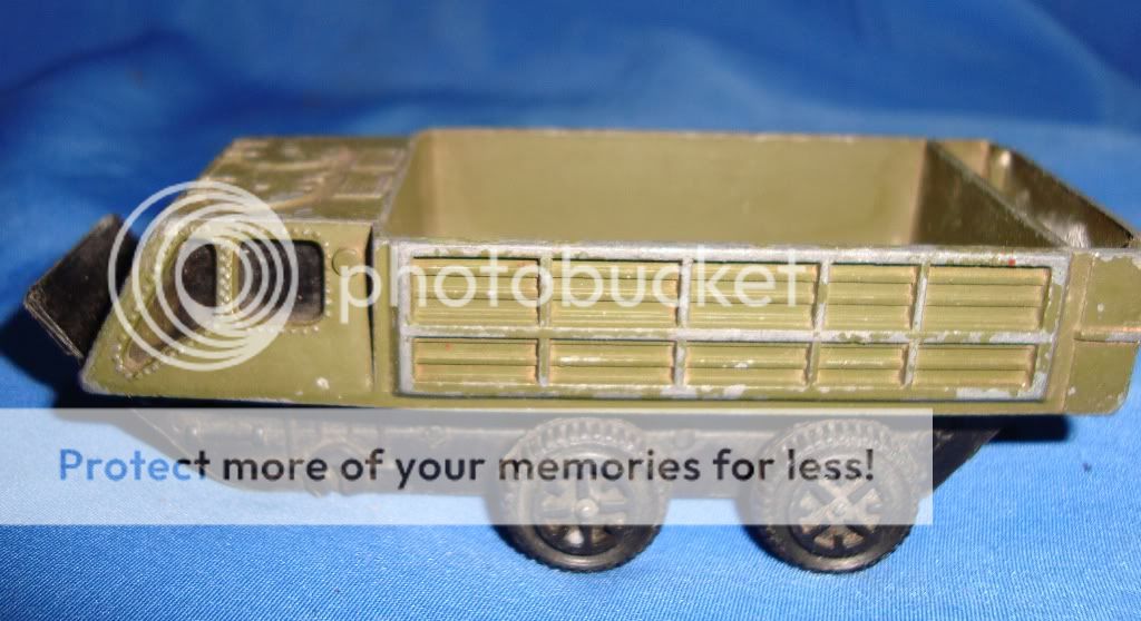 Old Vintage Die Cast and Plastic Dinky Toy Truck 1970  