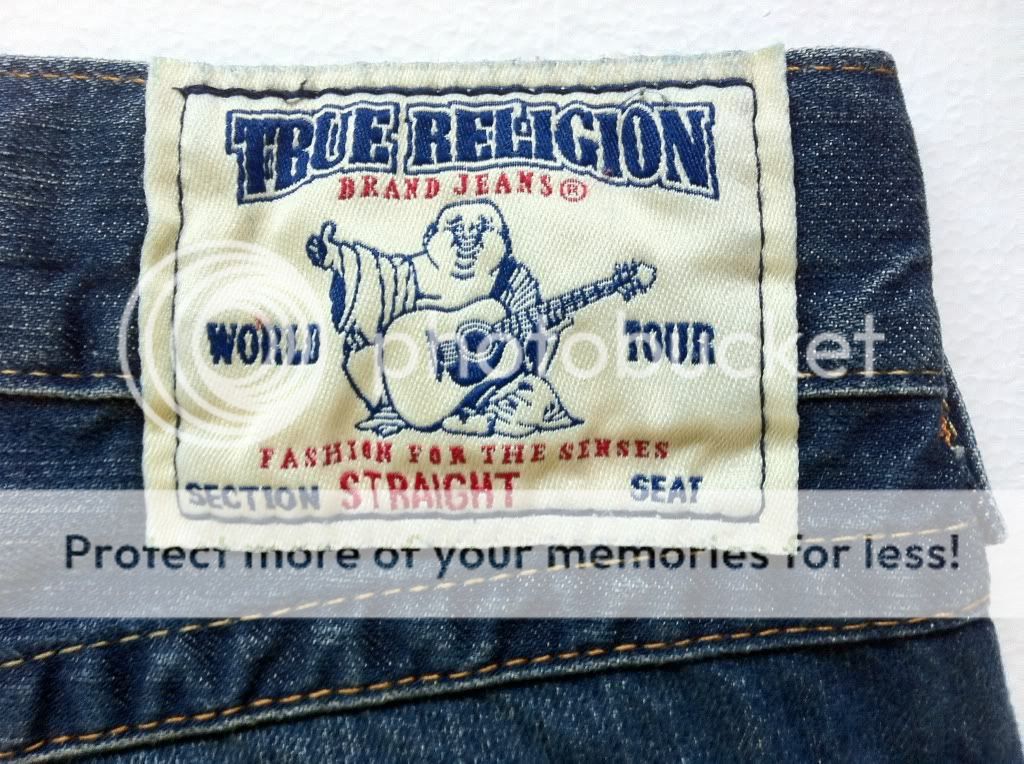 Brand New True Religion Mens Dark Drifter Denim Jeans pants Size 31 