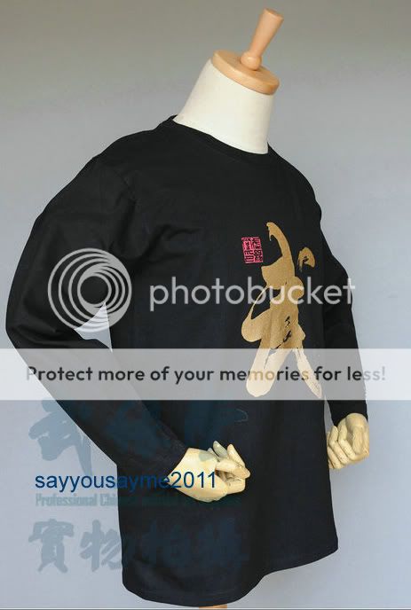 WuShu KUNG FU classic long sleeved T shirt tracksuits martial arts 