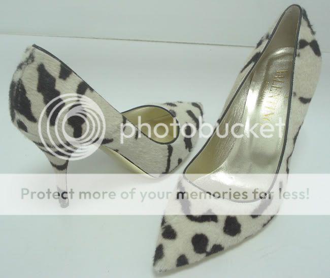 VALENTINO Zebra Print Point Heels Size 37.5 Shoes  SALE 100% 