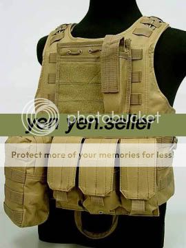   loaded combat strike molle systems 7 rows of 1 straps on front side