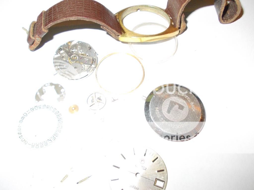 vintage roamer anfibio 17 jewel gold plated swiss made watch